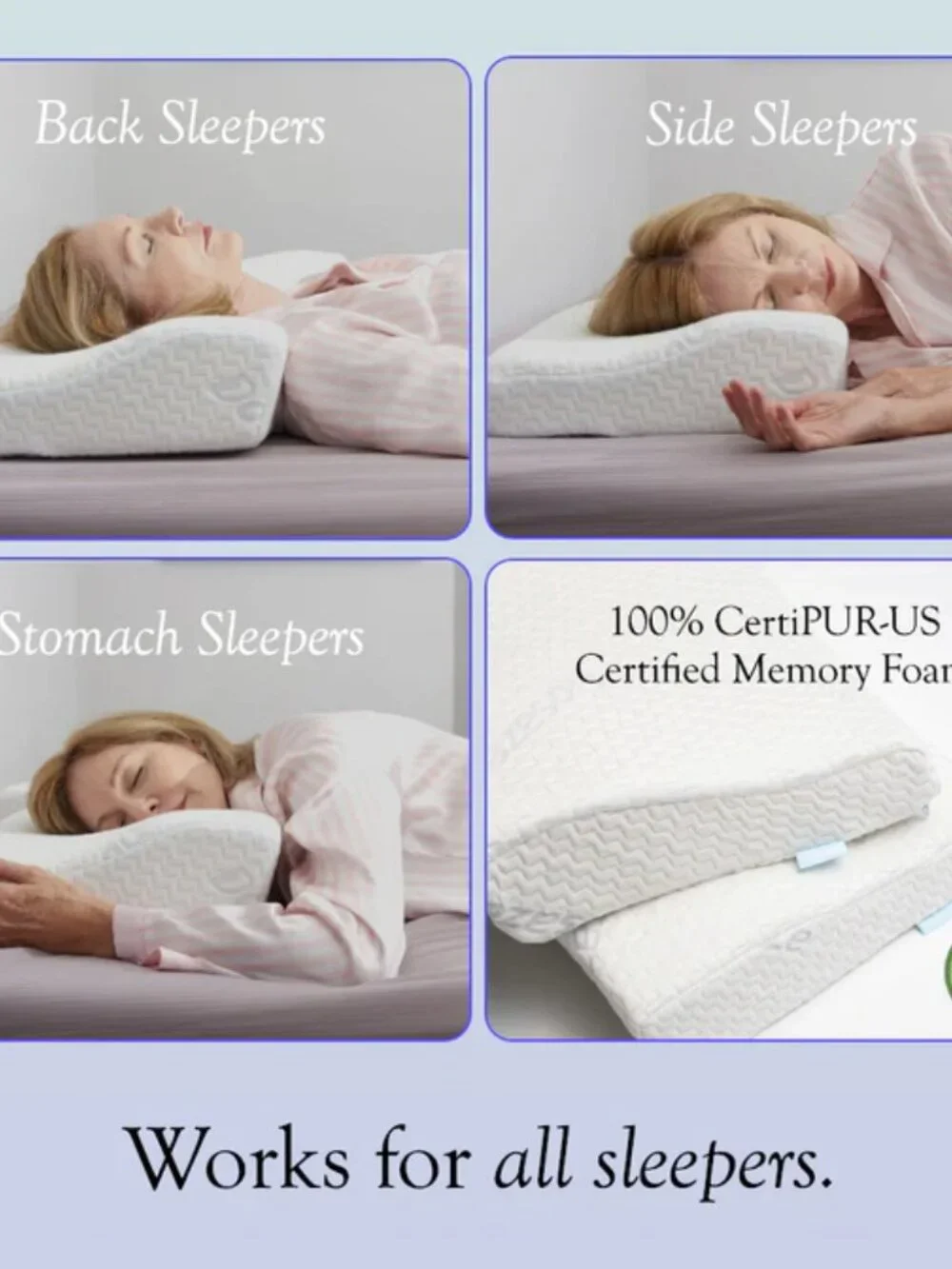 Dosaze Contoured Pillow - New In Box (2 Available)